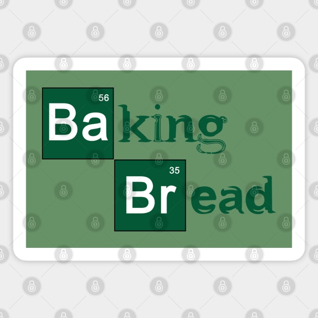 Baking Bread Magnet by SandraKC